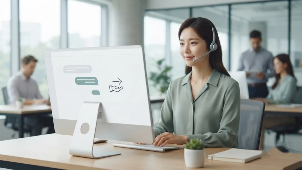 비즈팝콘은 이렇게 합니다
