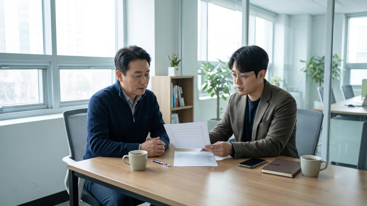 지원사업 신청 전 준비 상태 점검표