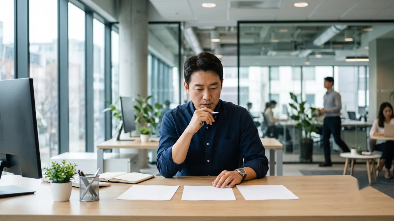 엑셀 유지·패키지 ERP·맞춤 사내 전산 비교표