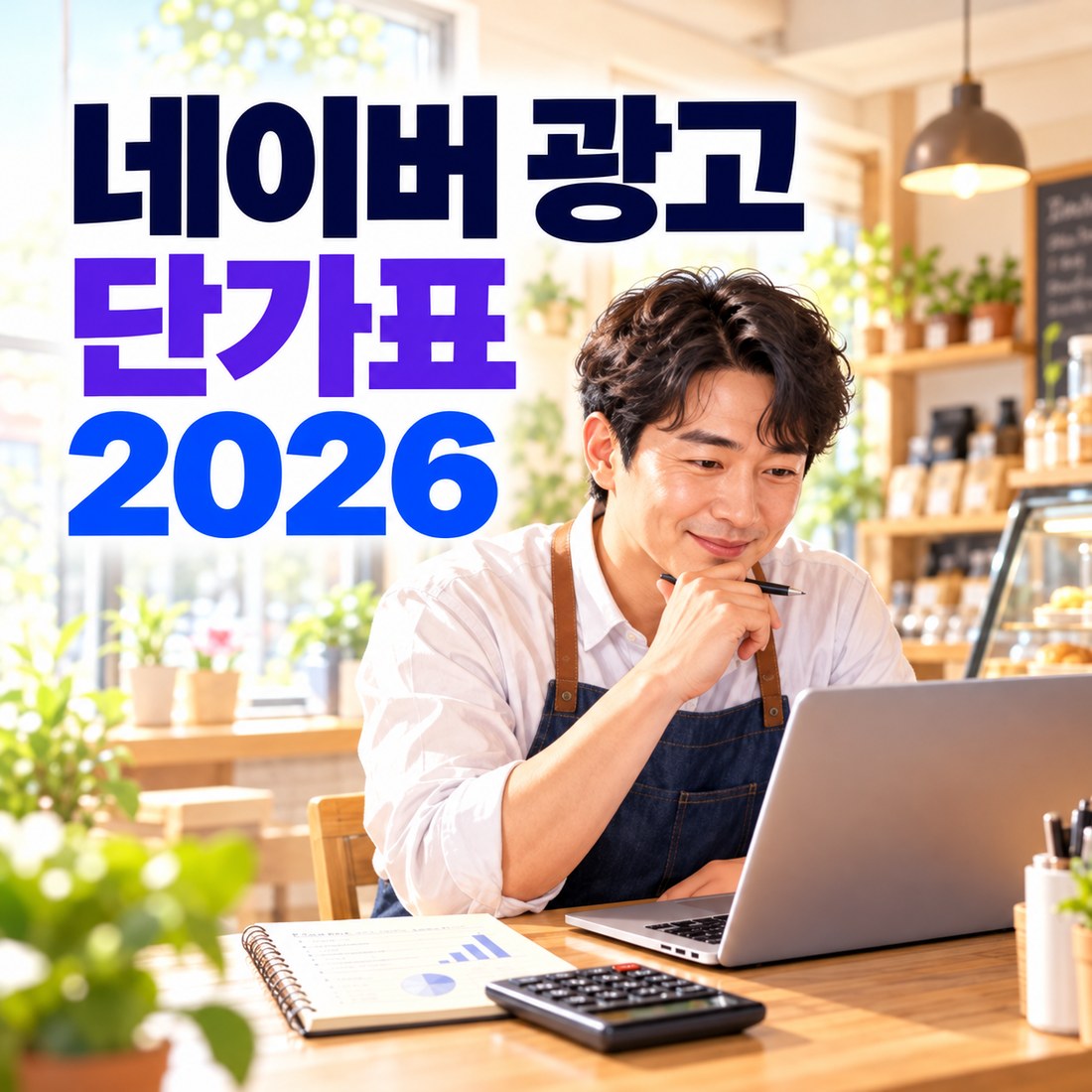 네이버 광고 단가표 2026 — 상품별 시작 금액과 월 예산 계산법